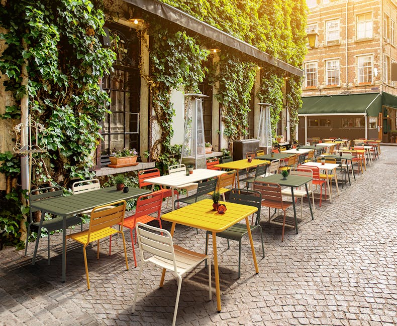 Farbenfrohe Terrassenmöbel von MaximaVida