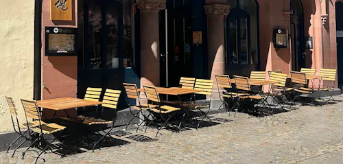 folding toscana bistro garden table