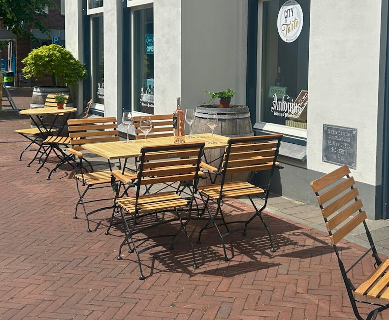 Bistrosets Toscana im Zentrum von Groenlo