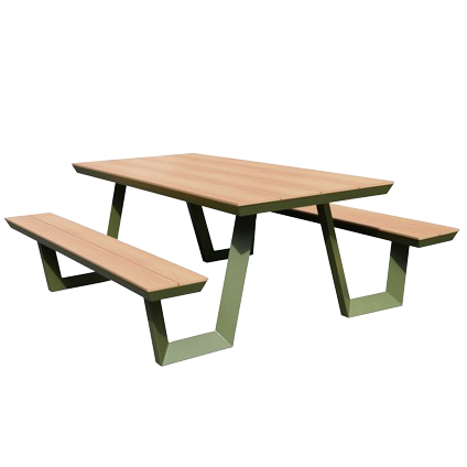 MaximaVida bermuda picknicktafel olijfgroen