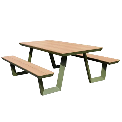 MaximaVida bermuda picknicktafel olijfgroen