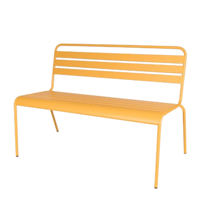 Okergele Max tuinbank