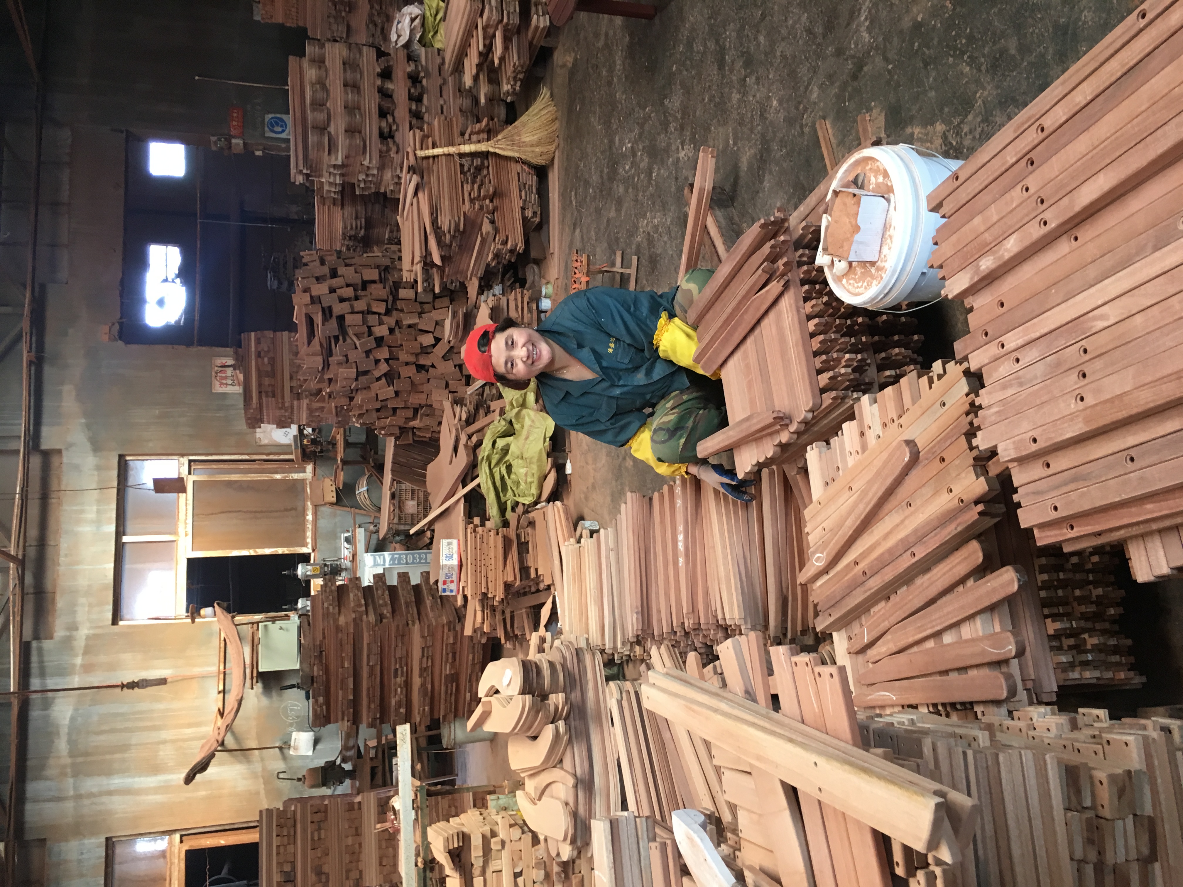 Een van de vaste medewerkers van onze producent in China