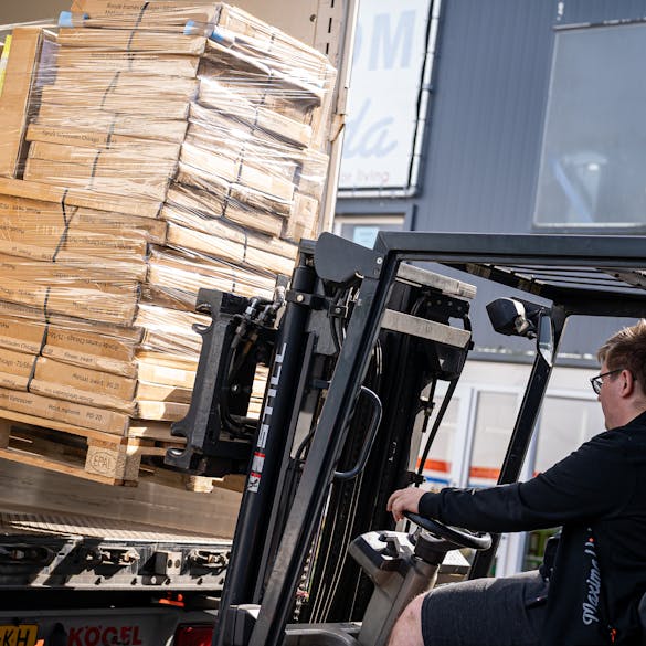 Bestelling versturen