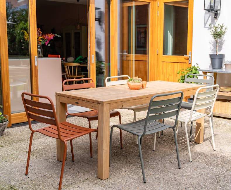 Java garden set with Max chairs