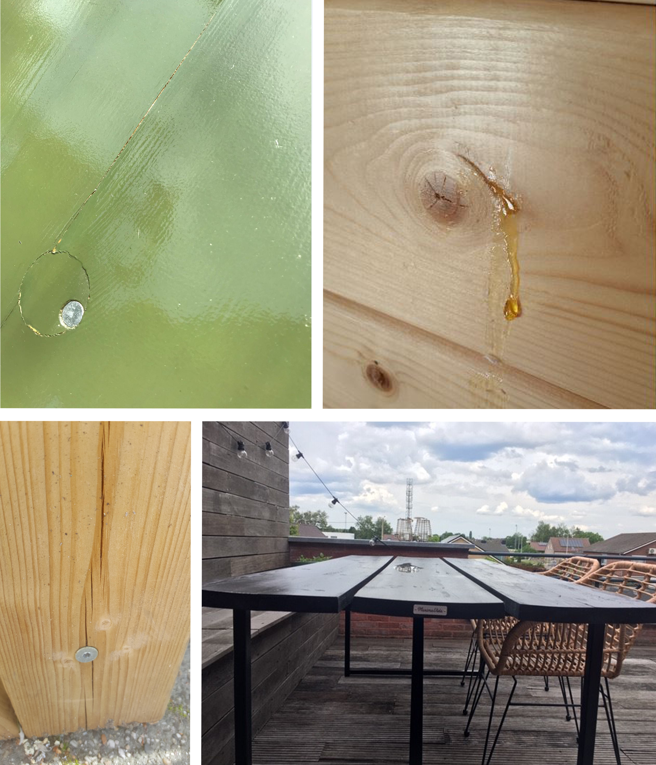 wood An example of wood; a hygroscopic material which adapts to the environment's climate, so that also the humidity of the wood and the volume (of the wood) can change