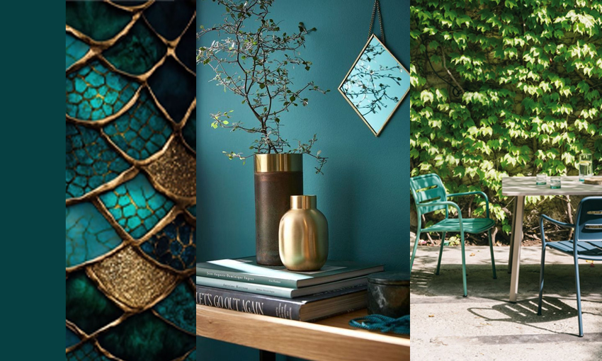Petrol blauw inspiratie