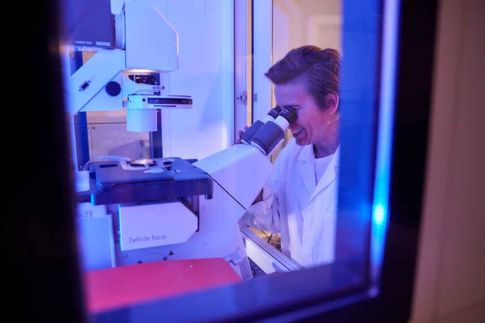Sara Wickström im Labor