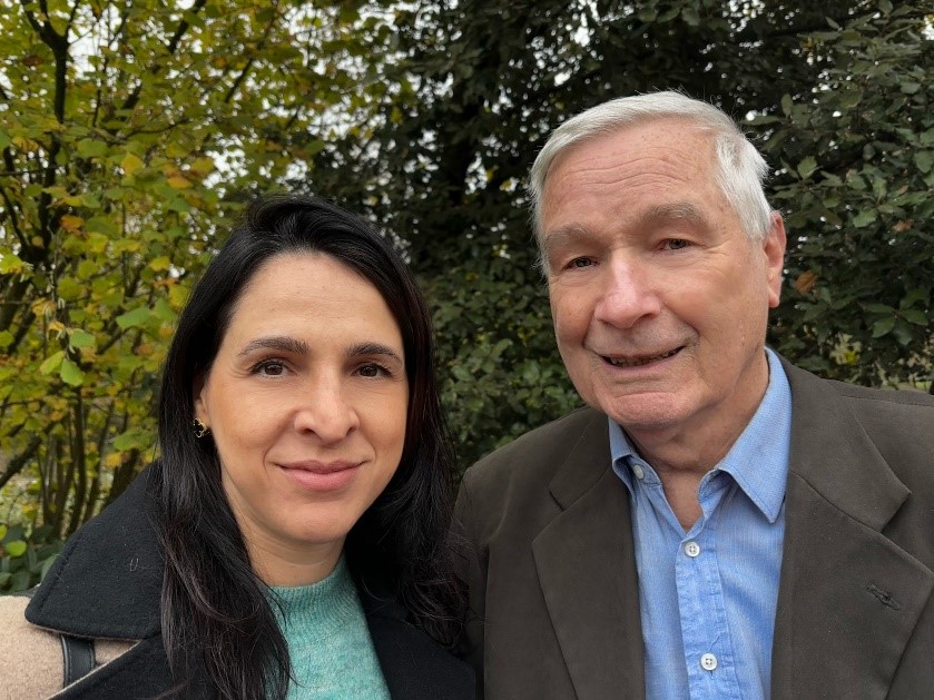 Prof. Dr. Klaus Wahl und seine Tochter Melanie Rhea Ph.D