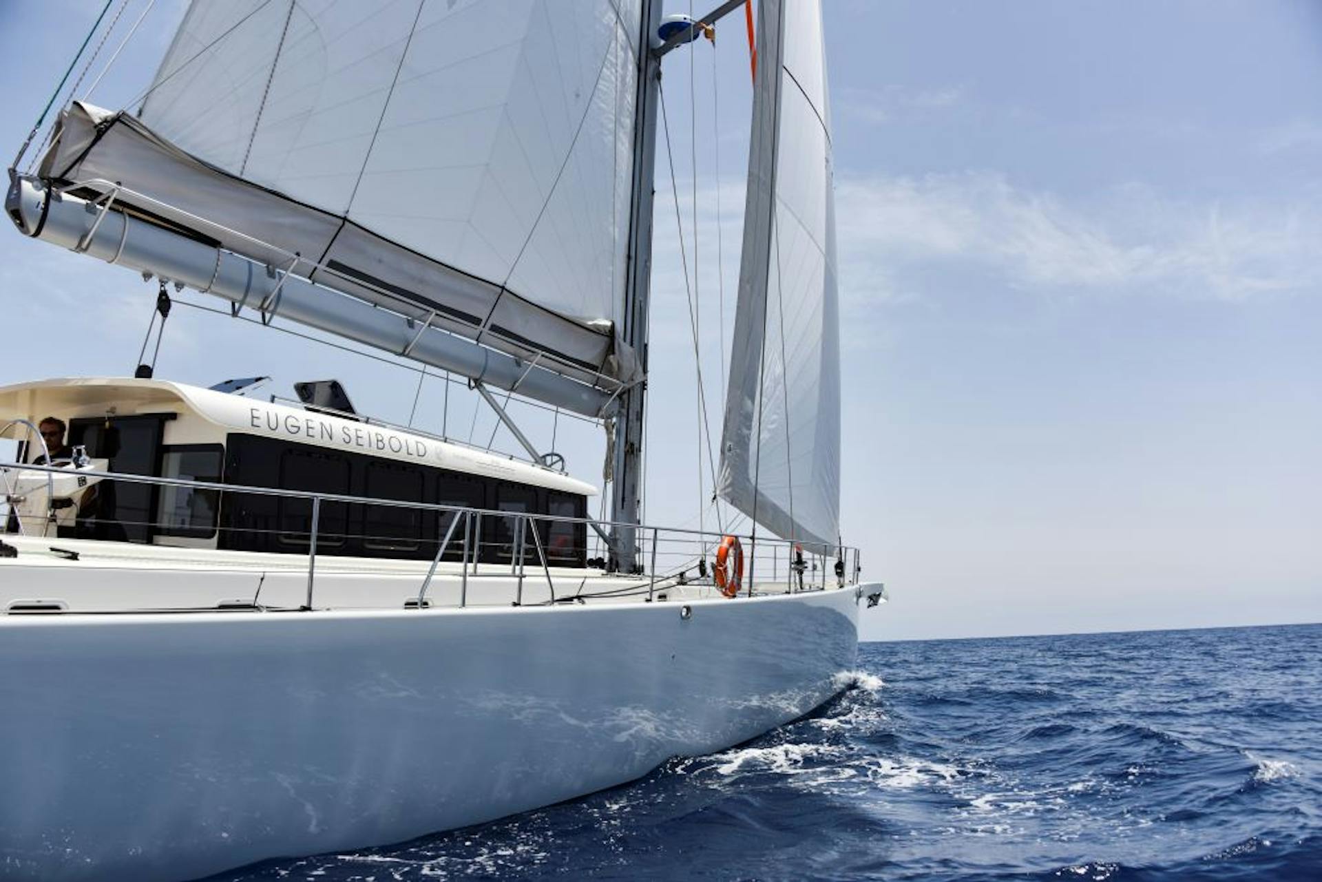 Forschungssegelyacht Eugen Seibold | ©Max-Planck-Institut für Chemie/Dominic Jack Forschungssegelyacht Eugen Seibold