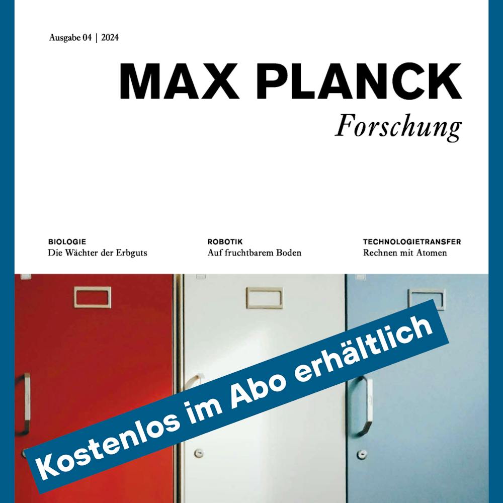 Titelseite der 4. Ausgabe des 2024 Magazins | ©MPG Titelseite der 4. Ausgabe des 2024 Magazins