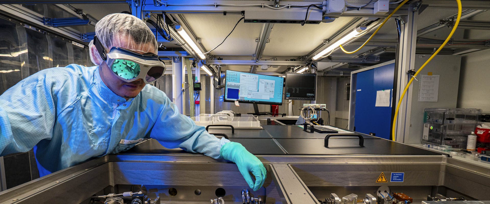 Dr. Dmitrii Kormin, Postdoc am MPI für Quantenoptik und Mitglied des Teams Attoworld. | ©MPI für Quantenoptik Dr. Dmitrii Kormin, Postdoc am MPI für Quantenoptik und Mitglied des Teams Attoworld.