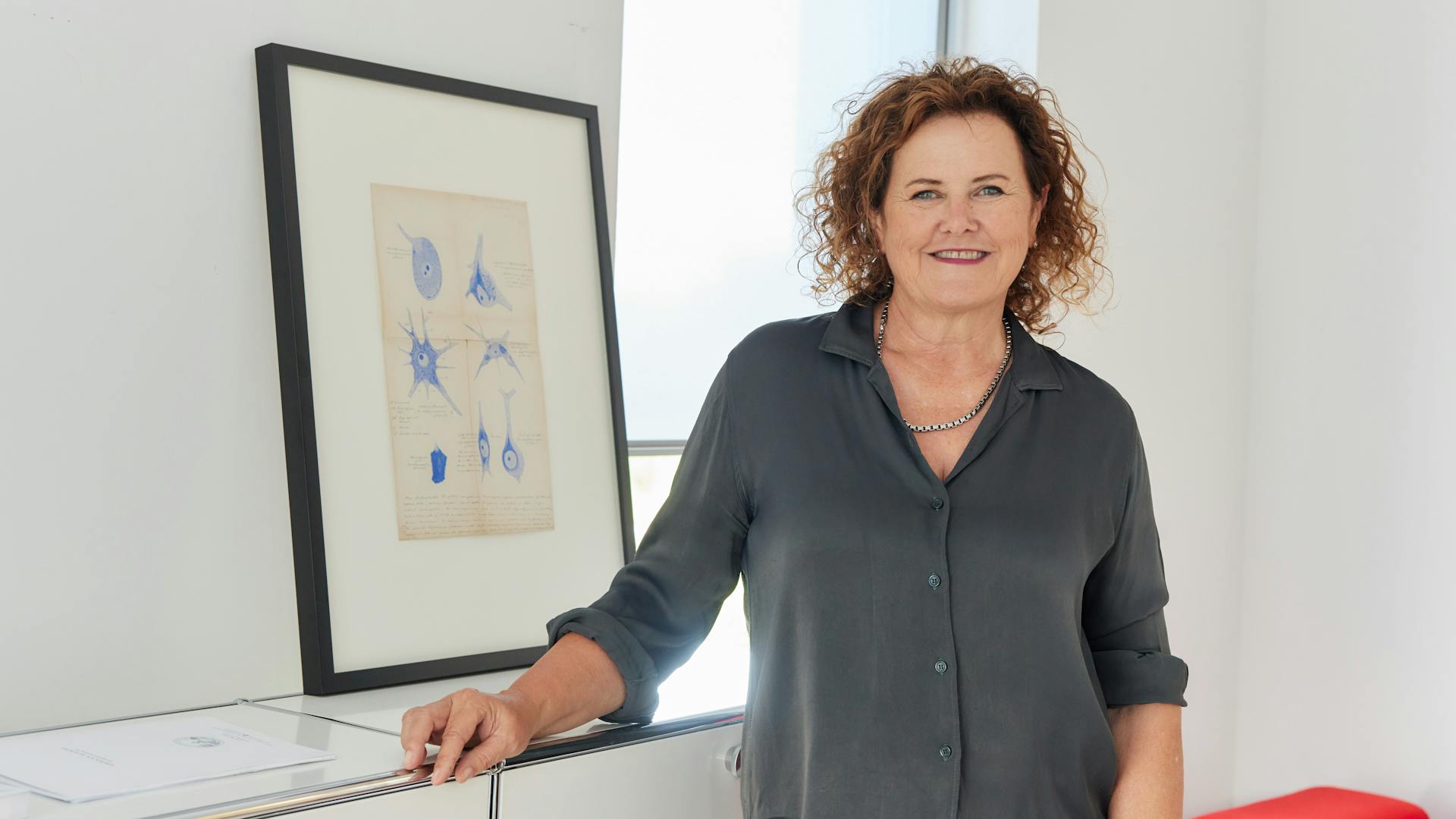 Die amerikanische Hirnforscherin Erin Schuman erhält den Körber-Preis 2024. | ©Körber-Stiftung/Marcus Gloger Die amerikanische Hirnforscherin Erin Schuman erhält den Körber-Preis 2024.