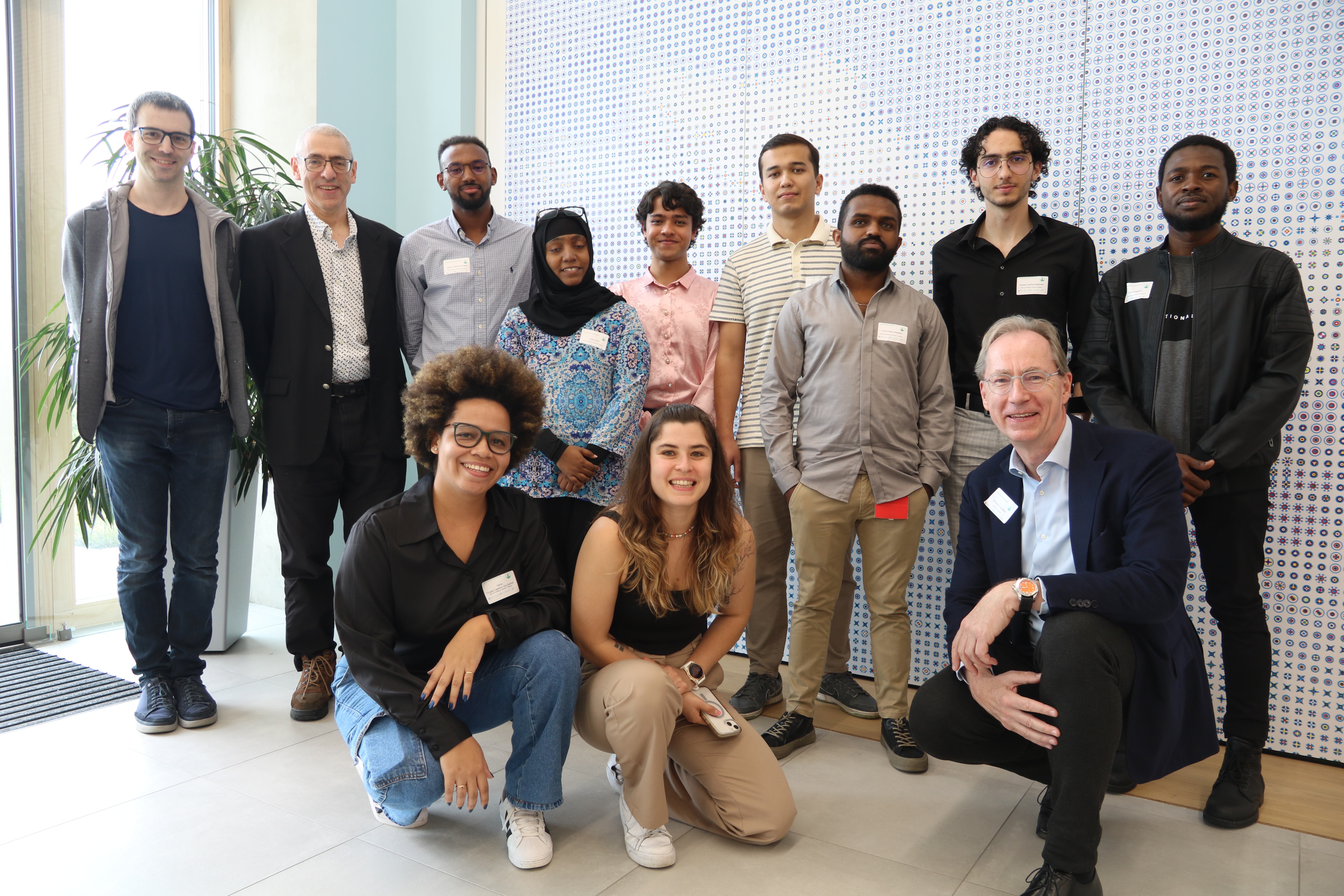 CaCTüS-Praktikanten 2023 bei der Abschlussveranstaltung in Tübingen