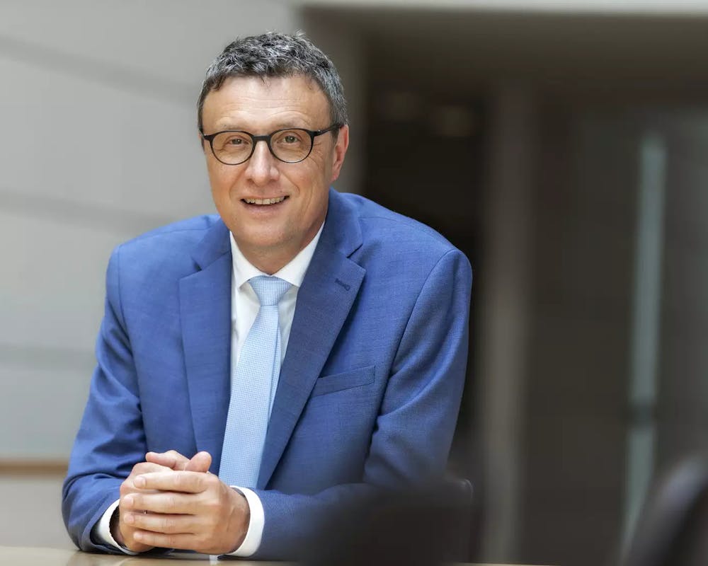 MPG Präsident Patrick Cramer | ©MPG/Christoph Mukherjee MPG Präsident Patrick Cramer