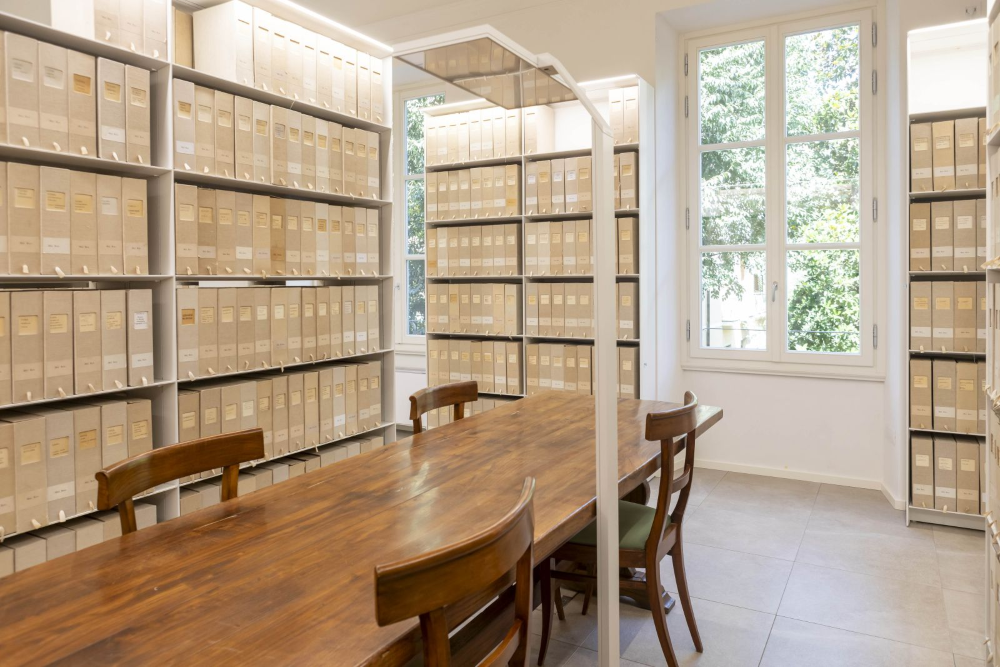 Bibliotheksraum am Kunsthistorischen Institut in Florenz Max-Planck-Institut