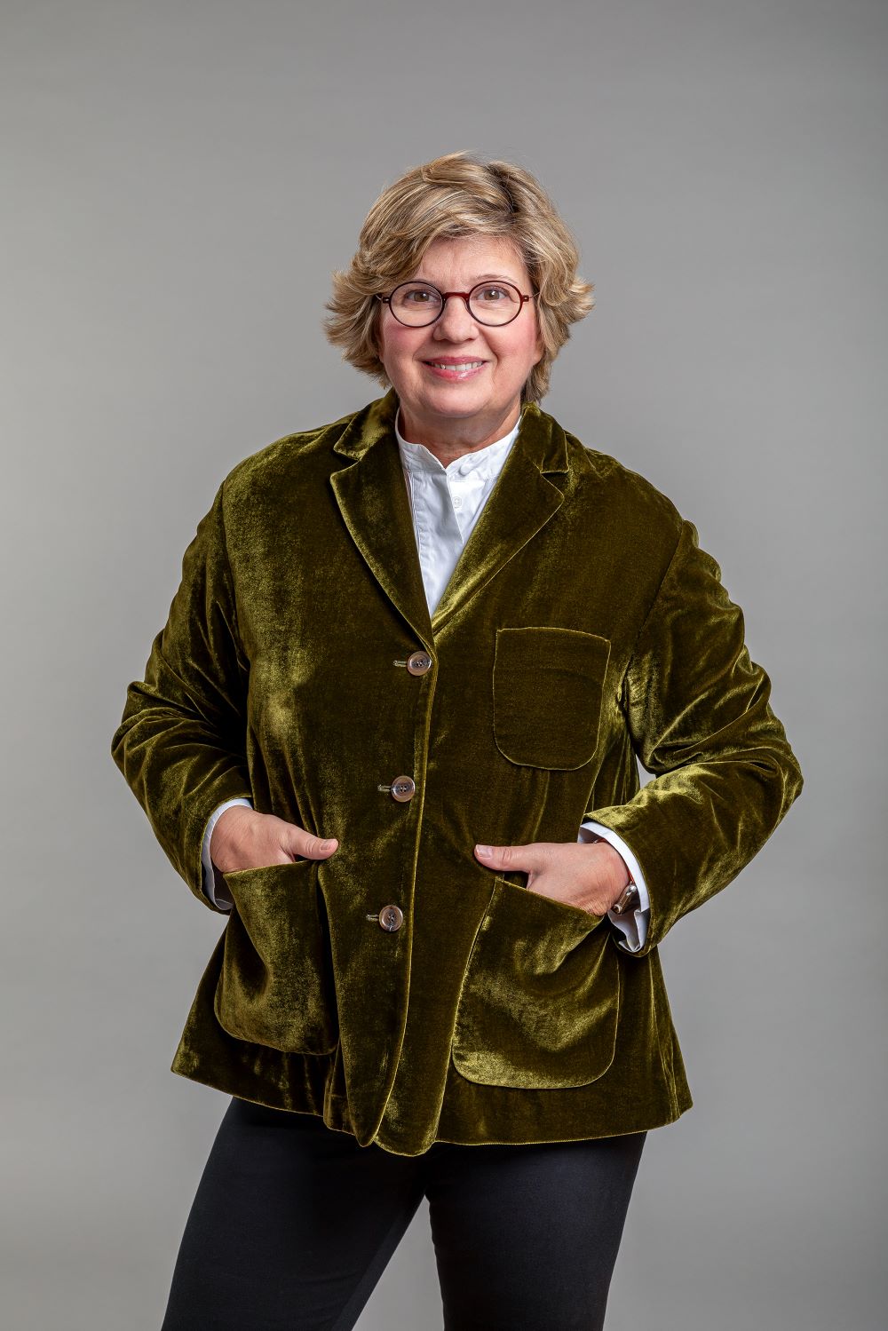 Kuratorin Dr. Marie-Nicolette Schottelius