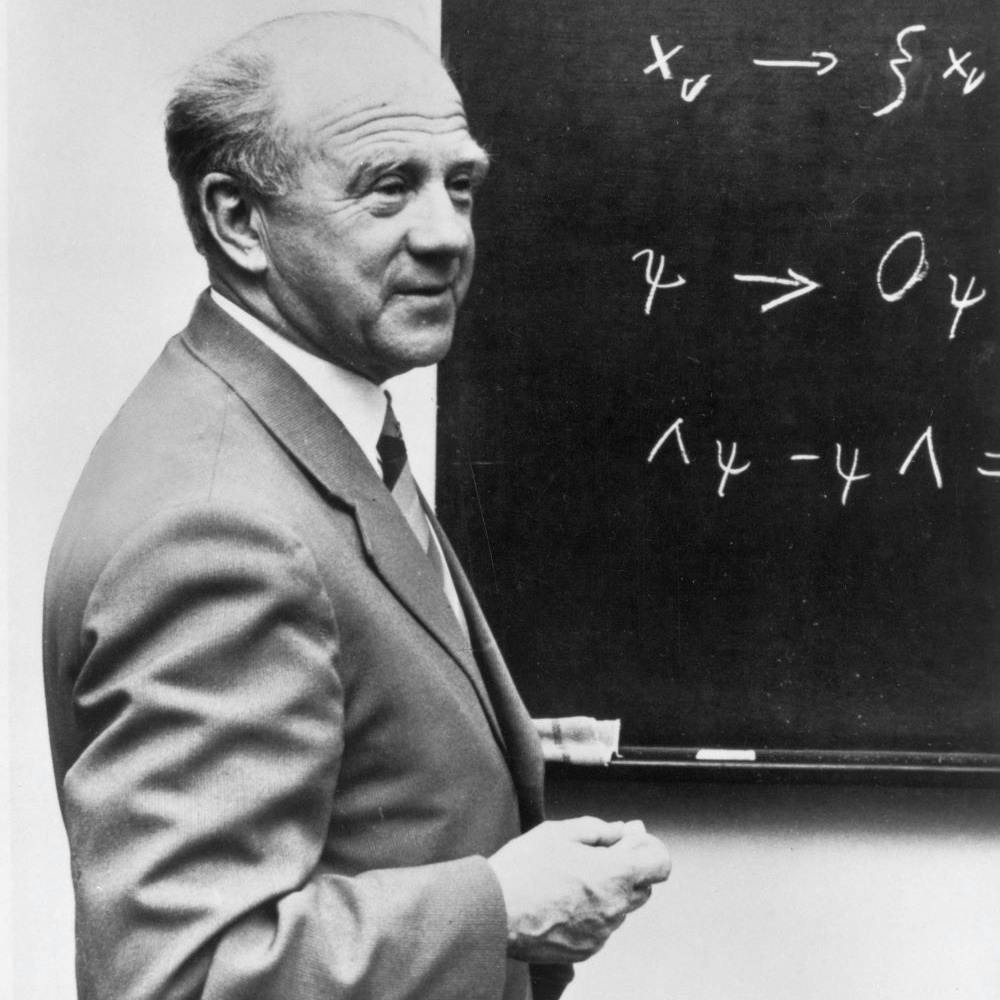 Werner Heisenberg, 1960er Jahre im Max-Planck-Institut für Physik, Göttingen | ©Archiv der Max-Planck-Gesellschaft, Berlin/VI. Abt., Rep. 1, Nr. Heisenberg, Werner I/15 Werner Heisenberg, 1960er Jahre im Max-Planck-Institut für Physik, Göttingen