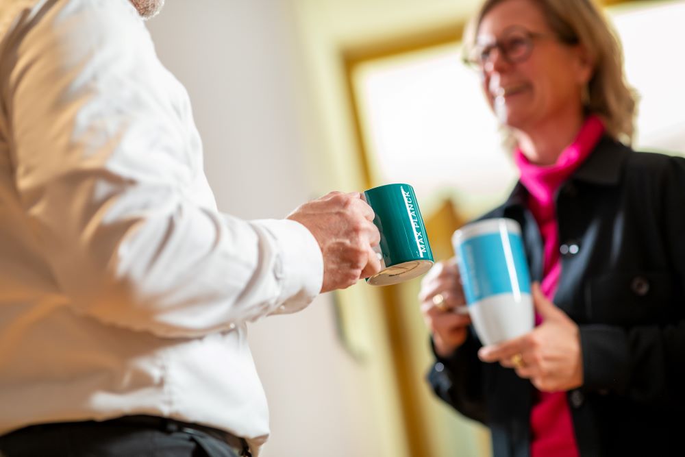 Fördererbetreuerin Julia Hof im Gespräch