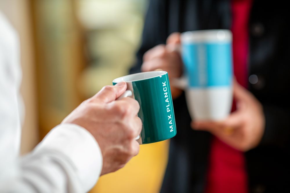 Kaffeepause in der MPF