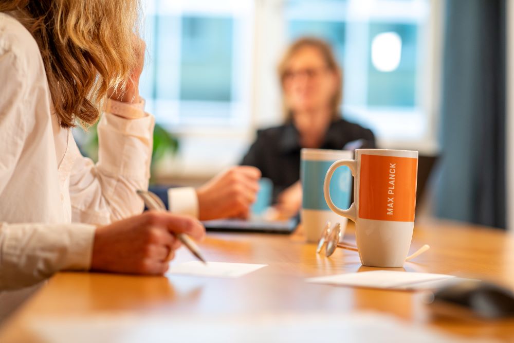 Besprechung in der MPF