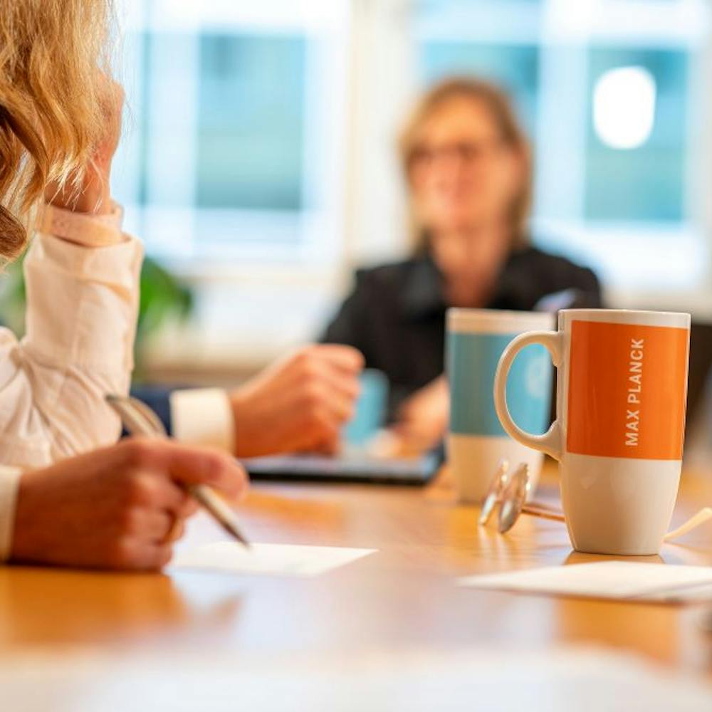 Besprechung in der MPF | ©MPF/Axel Griesch Besprechung in der MPF