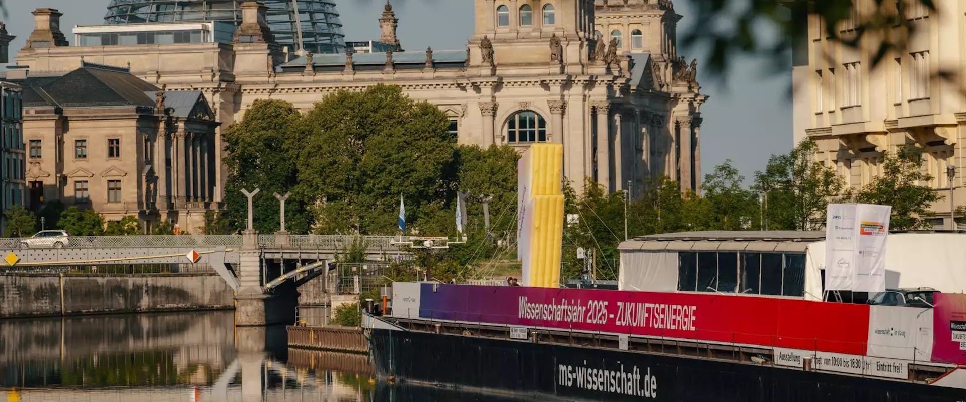 Die MS Wissenschaft | ©Wissenschaft im Dialog/Ilja C. Hendel Die MS Wissenschaft