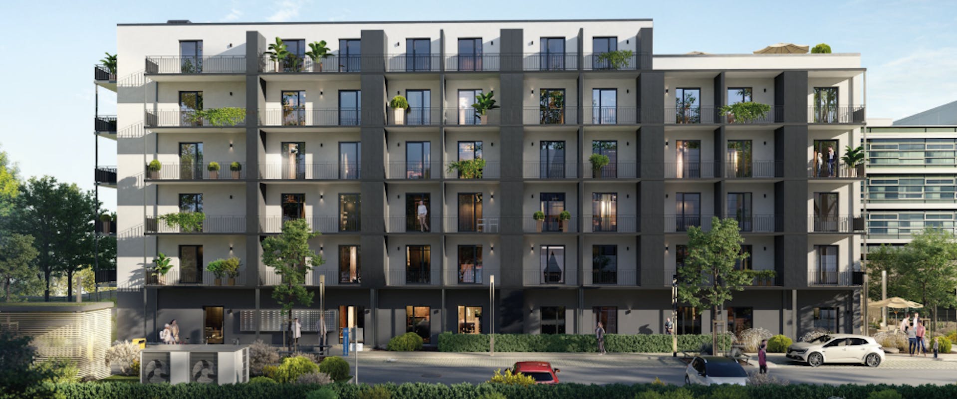 Visual des MPF-Wohnbauprojektes in Göttingen für MAX PLANCK | ©JM Hein Visual des MPF-Wohnbauprojektes in Göttingen für MAX PLANCK