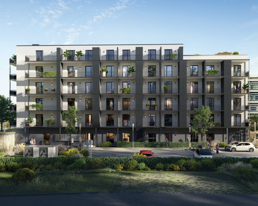 Visual des MPF-Wohnbauprojektes in Göttingen für MAX PLANCK | ©JM Hein Visual des MPF-Wohnbauprojektes in Göttingen für MAX PLANCK