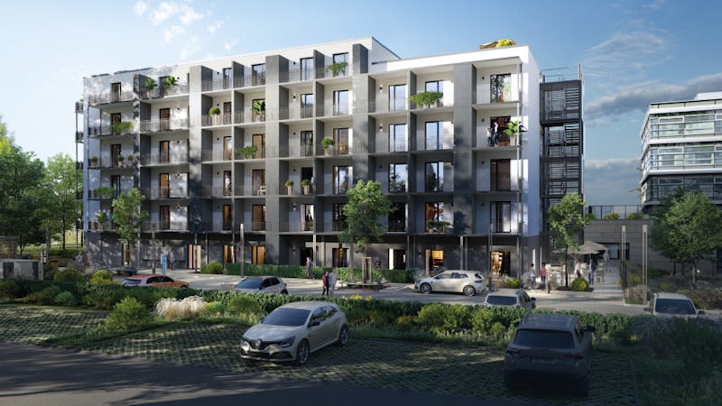 Visual Apartmenhaus Göttingen | ©MPF/JM Clain Visual Apartmenhaus Göttingen