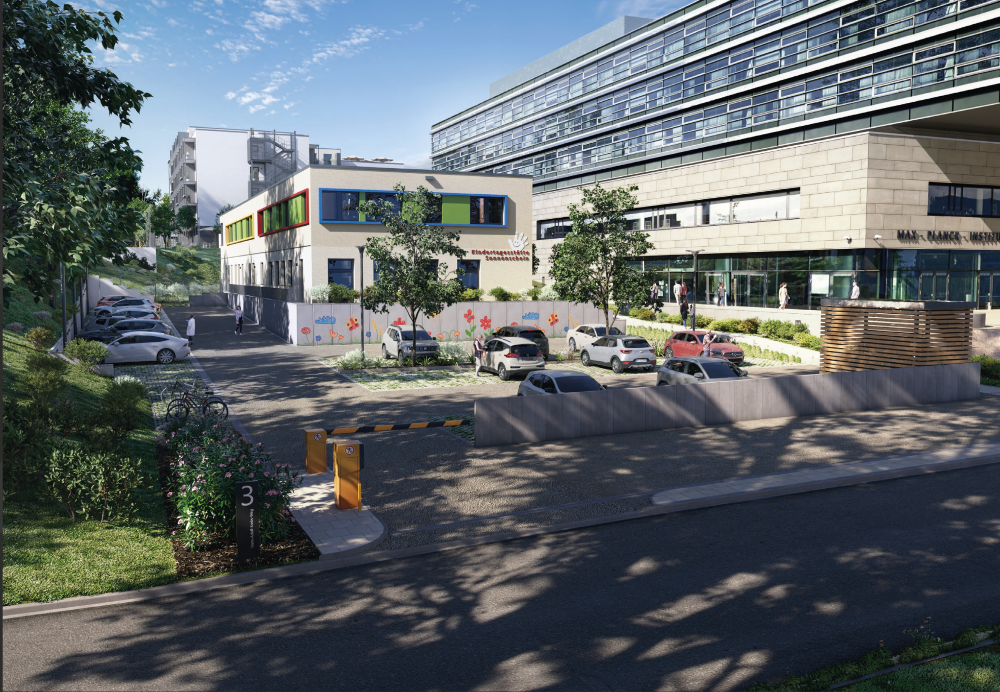 Visual des MPF-Wohnbauprojektes in Göttingen, die Kindertagesstätte