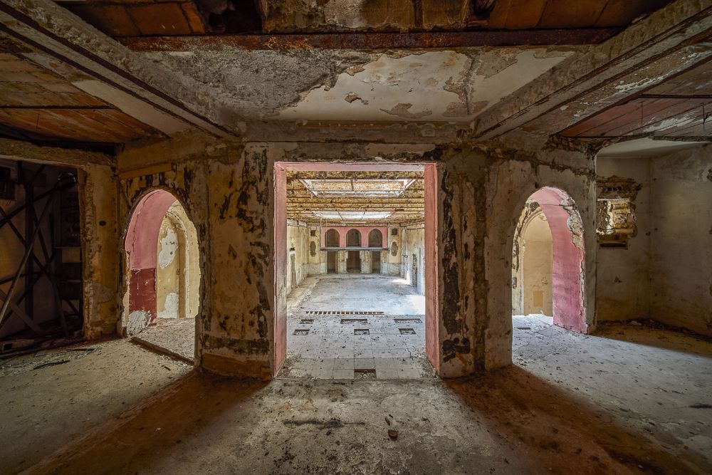 Bau von 1911, der Teil der Bibliotheca Hertziana in der Zukunft sein wird