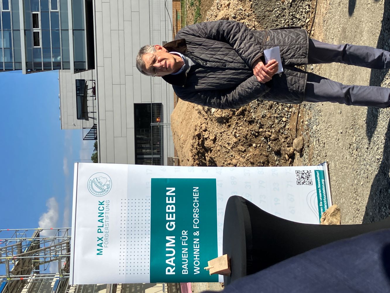 Dr. Paul Lerbinger beim Richtsfest in Göttingen