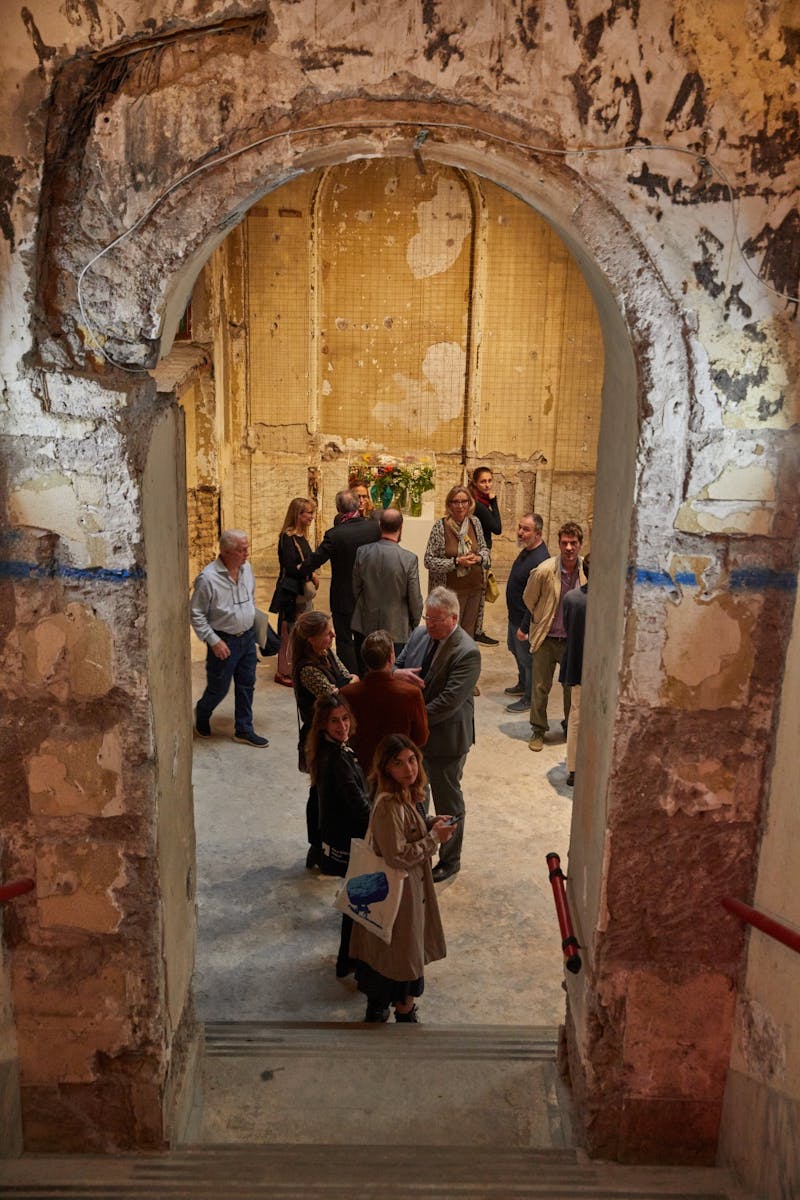 Ausstellung "CHI ESCE ENTRA. A TRIBUTE EXHIBITION TO A DISAPPEARING BUILDING." | ©Bibliotheca Hertziana/Enrico Fontolan Ausstellung "CHI ESCE ENTRA. A TRIBUTE EXHIBITION TO A DISAPPEARING BUILDING."