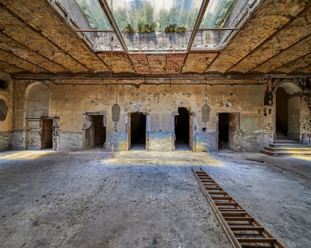 Bau von 1911, der Teil der Bibliotheca Hertziana in der Zukunft sein wird | ©MPF/Enrico Fontolan ehem. Disco Via Gregoriana 9 in Rom - vor den Umbaumaßnahmen für die Max-Planck-Gesellschaft