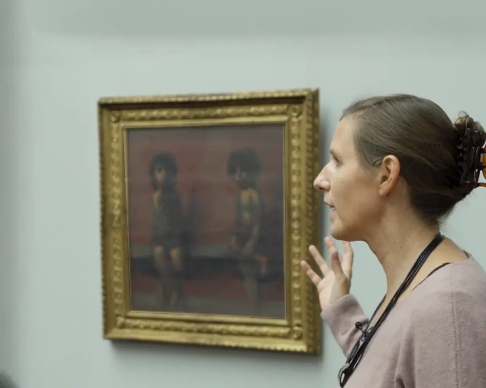 Gastkommentar im Städel Museum: Gestresste Gene mit Neurowissenschaftlerin und Ärztin Elisabeth Binder | ©Städel Museum Gastkommentar im Städel Museum: Gestresste Gene mit Neurowissenschaftlerin und Ärztin Elisabeth Binder