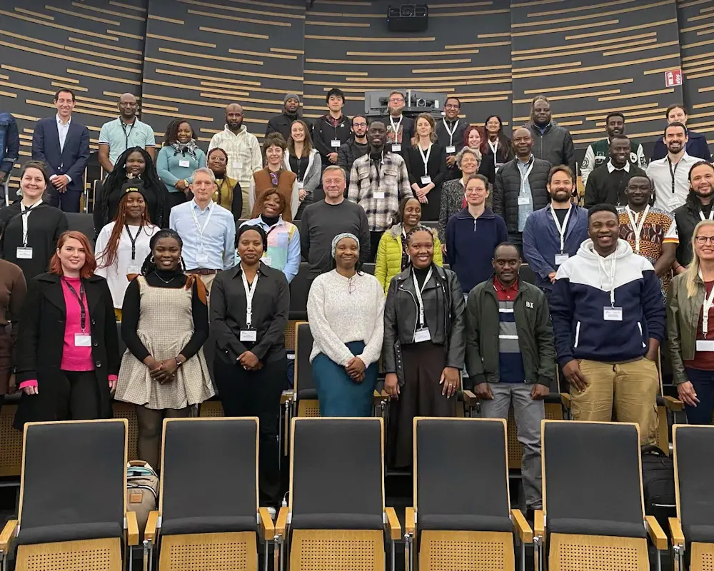 ARTEMIS Mentees 2025 am Ende des Programms beim Science Slam in Heidelberg | ©MPG/Petra Maaß ARTEMIS Mentees 2025 am Ende des Programms beim Science Slam in Heidelberg