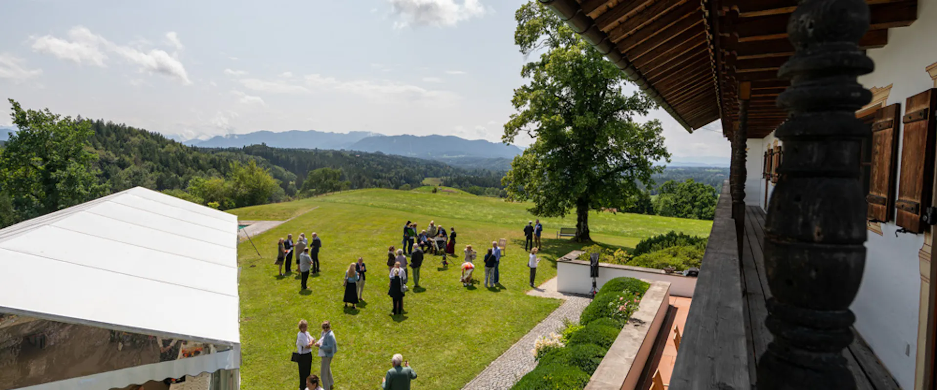 Aussicht am Bergerhof | ©MPF/Axel Griesch Aussicht am Bergerhof
