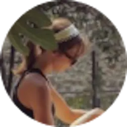 Photo of a person reading.