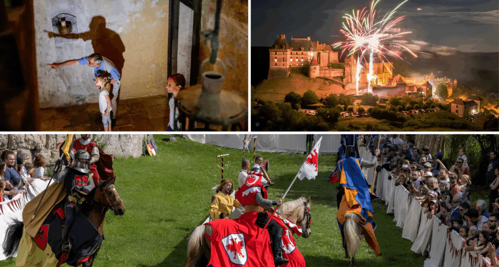Fireworks, knights and visits for the Châteaux en Fête event