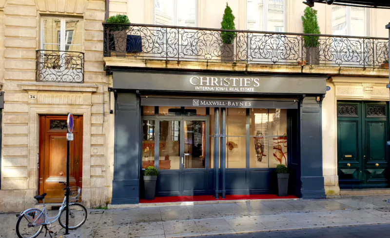 Exterior offices Maxwell-Baynes – Christie’s International Real Estate, 28 cours du Chapeau Rouge, Bordeaux