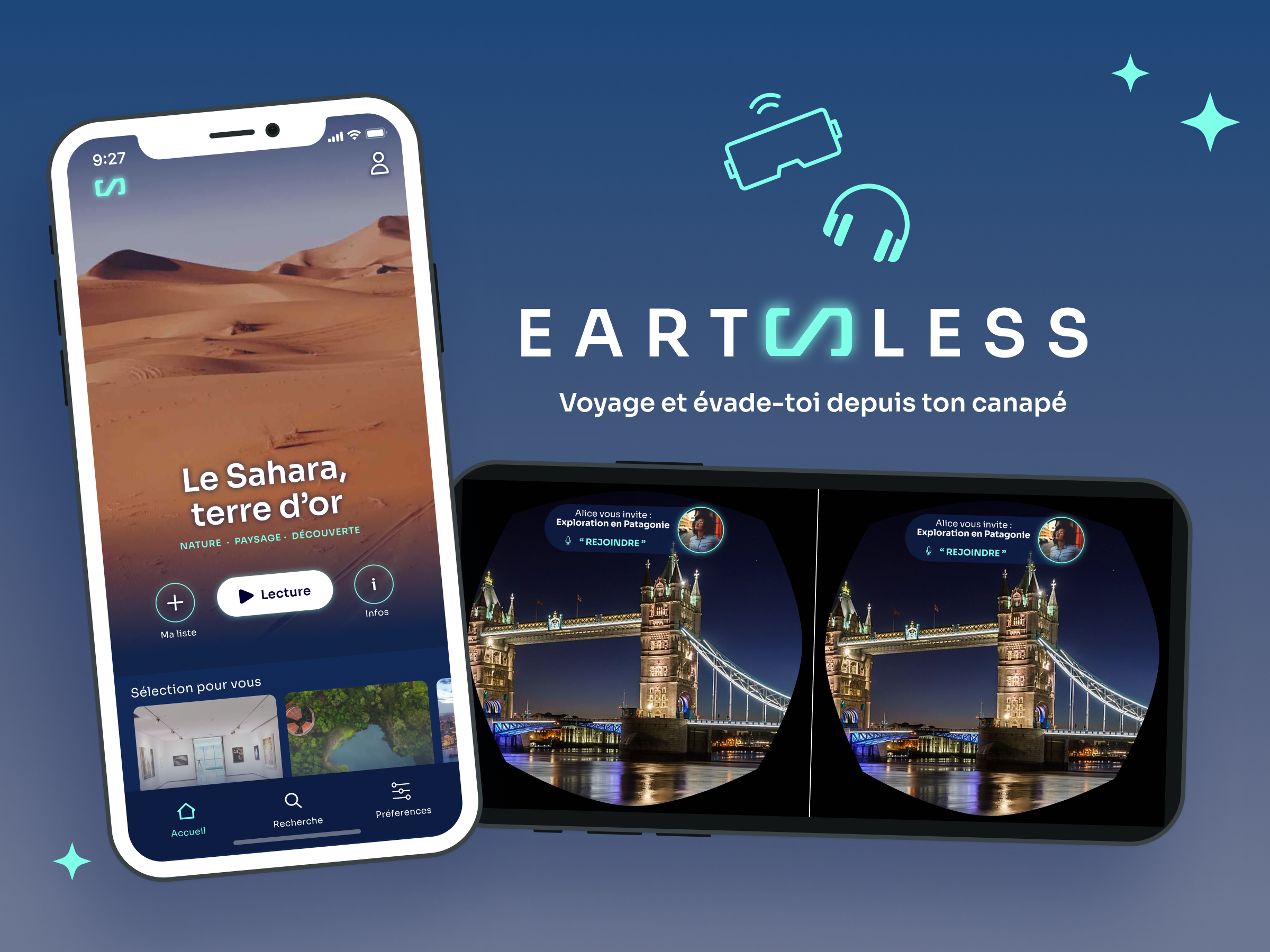 Earthless an immersive content platform