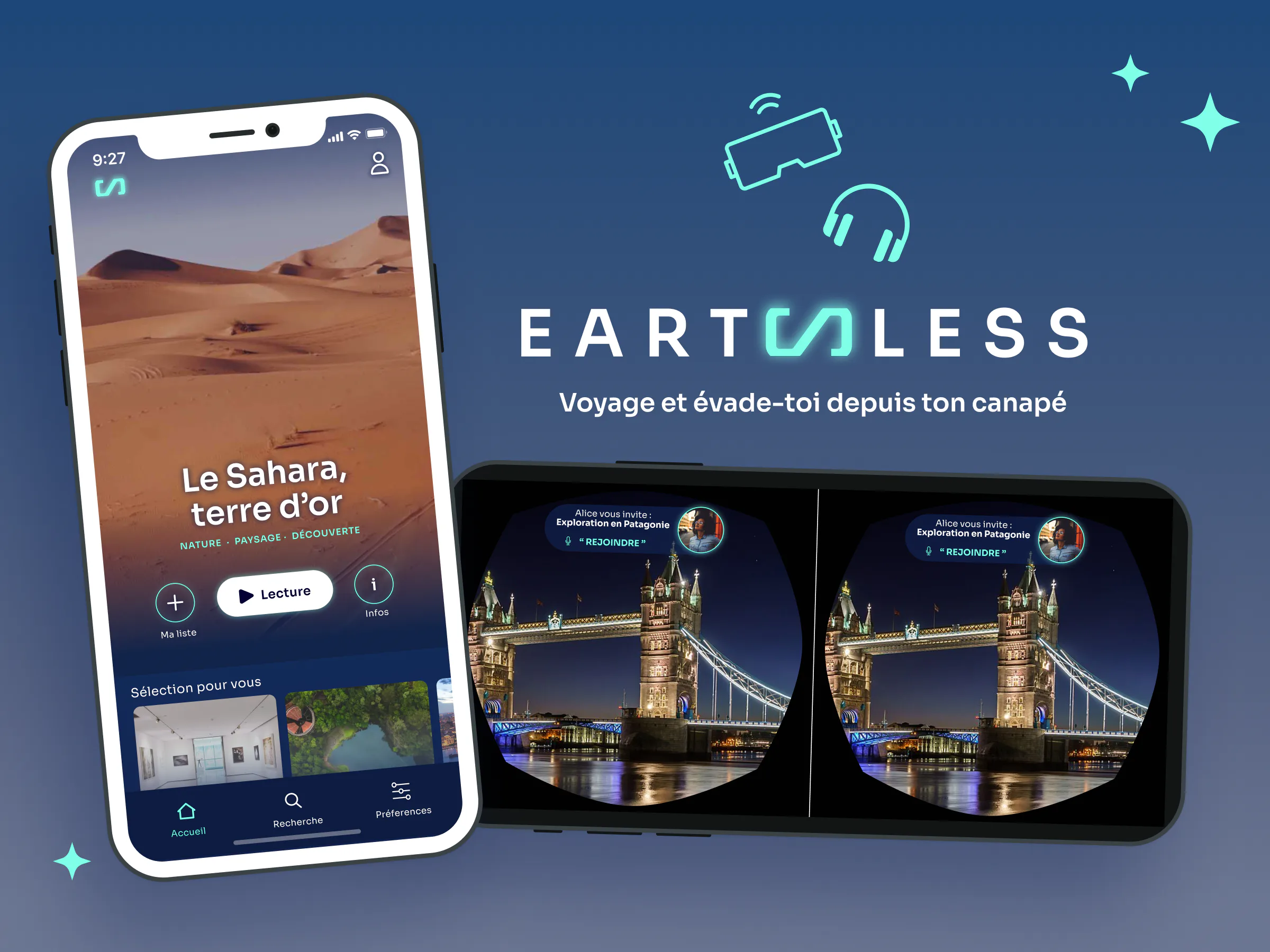Earthless an immersive content platform
