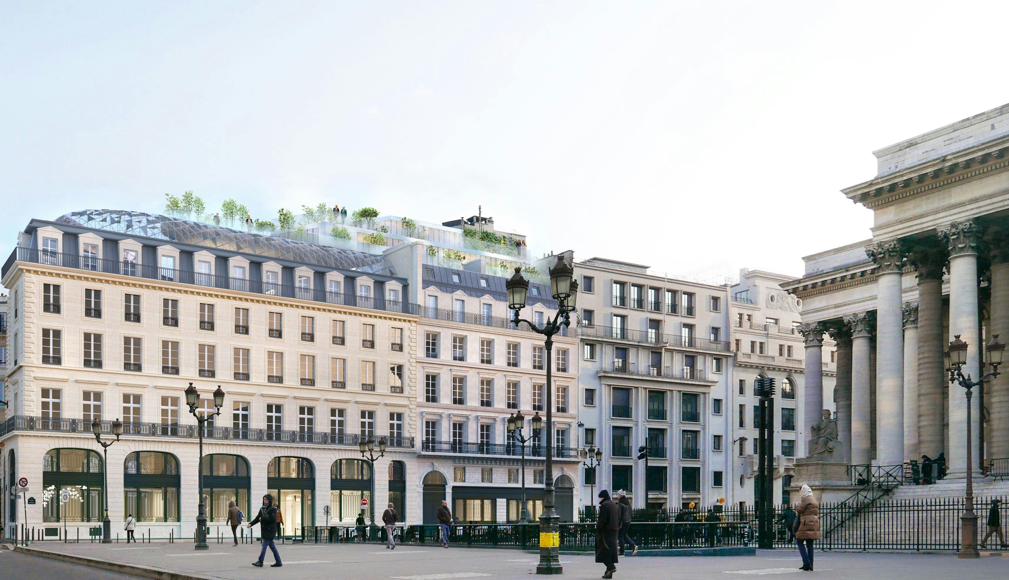 10 12 Place De La Bourse A Paris 2eme Mazet Associes