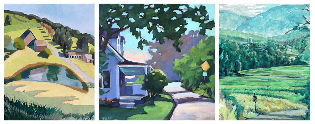 Farms and Barns, Roads and Rivers