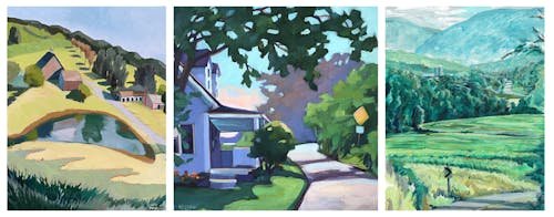Farms and Barns, Roads and Rivers  
