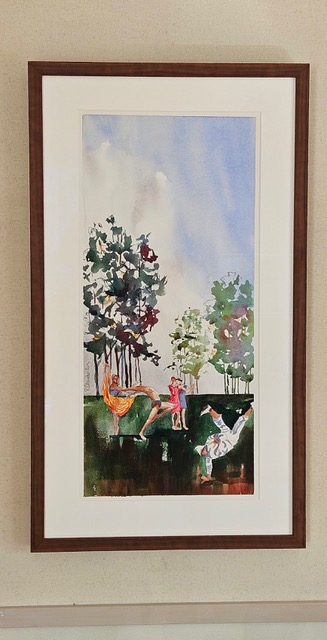 Party for “Wild about Watercolor": 
a 5 - 7 pm event with 
snacks and beverage,
a visual scavenger hunt, 
an announcement of WAW vote winners and an awarding of prizes
