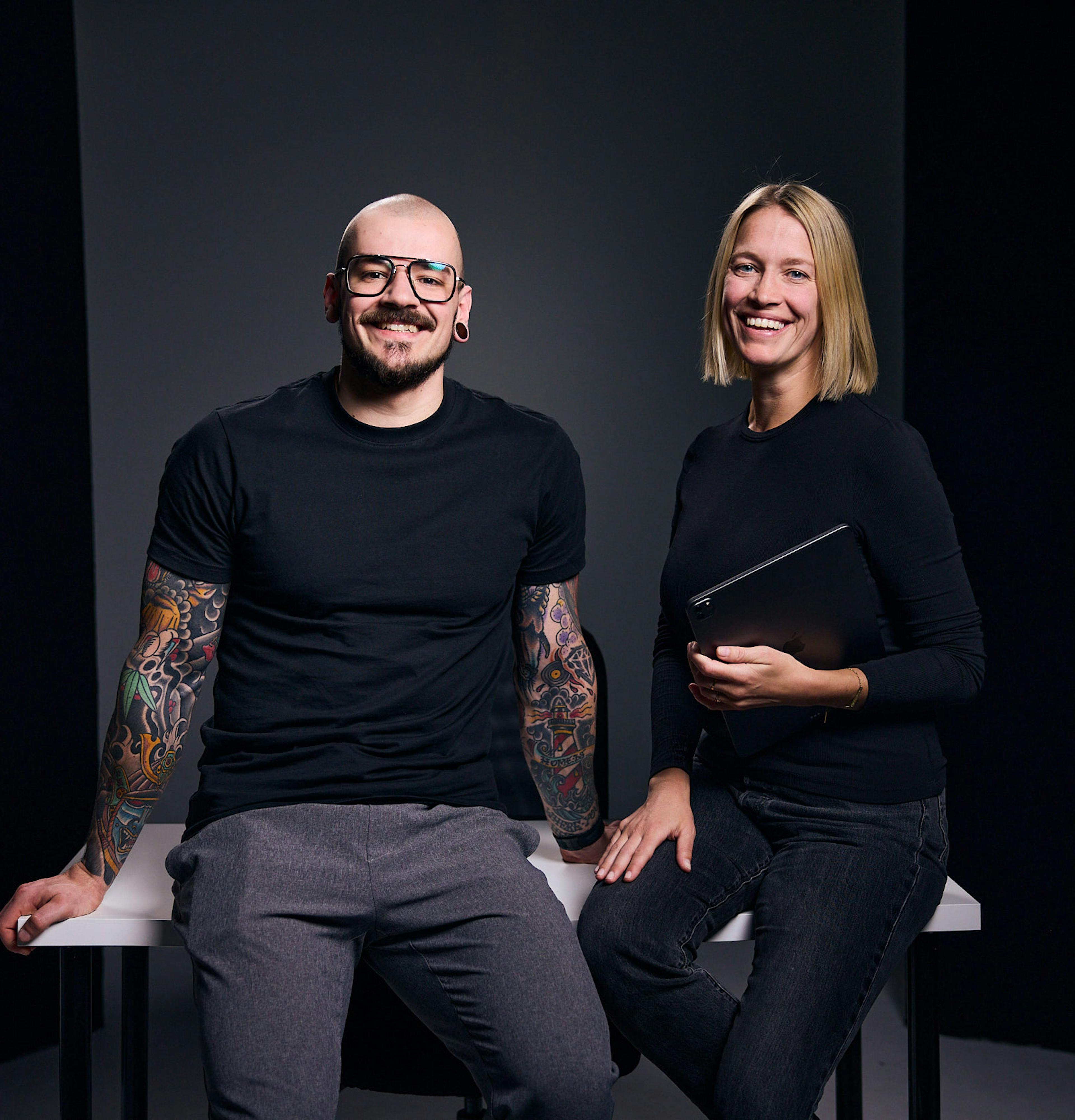 Lukas Franke und Laura Roth