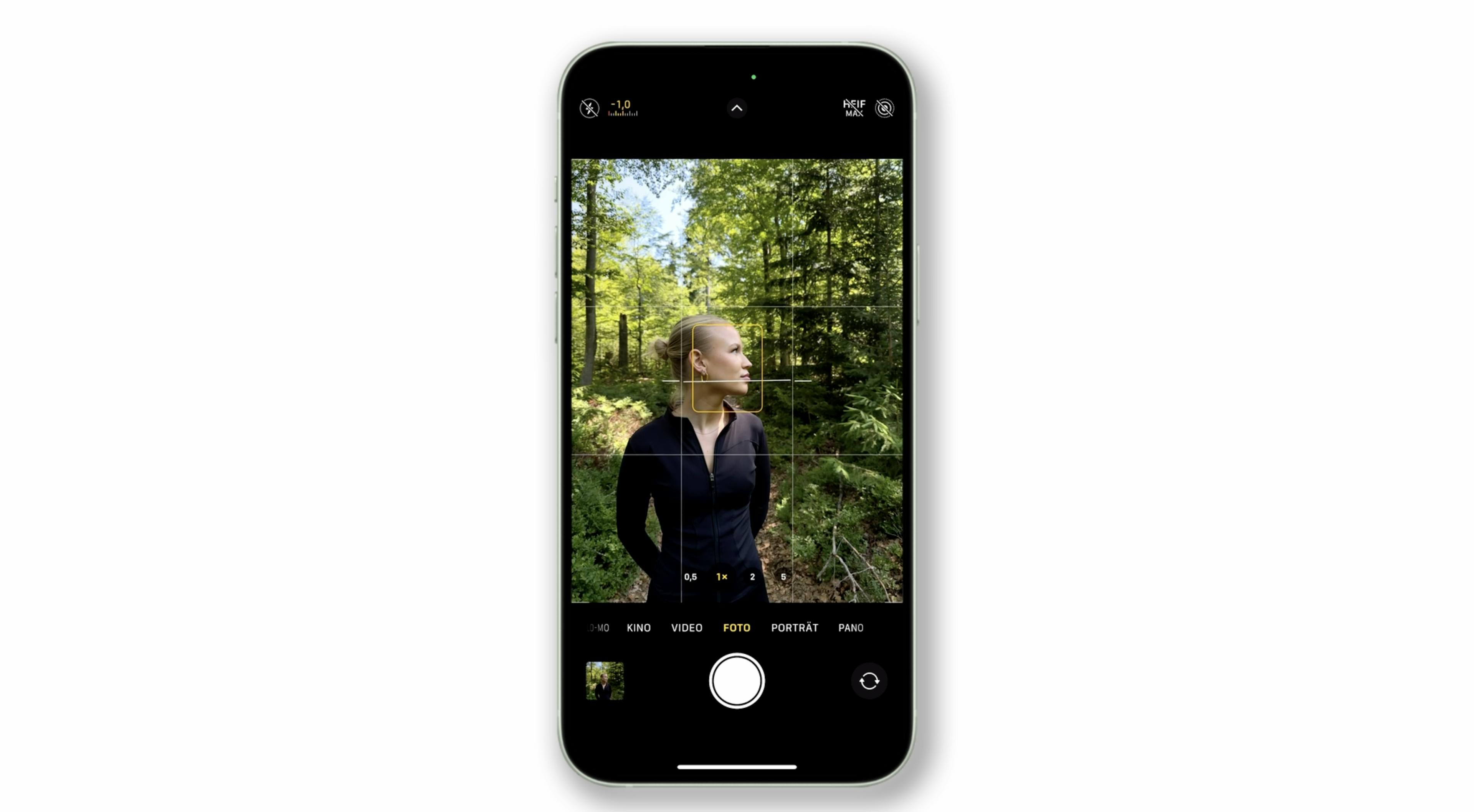 Portraitmodus