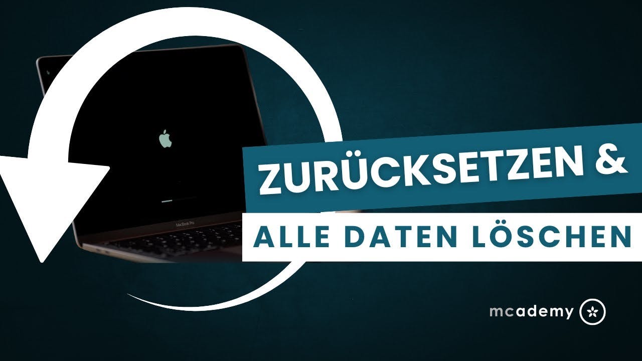 Mac zurücksetzen & alle Daten löschen